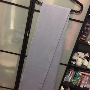 baby blue cashmere scarf